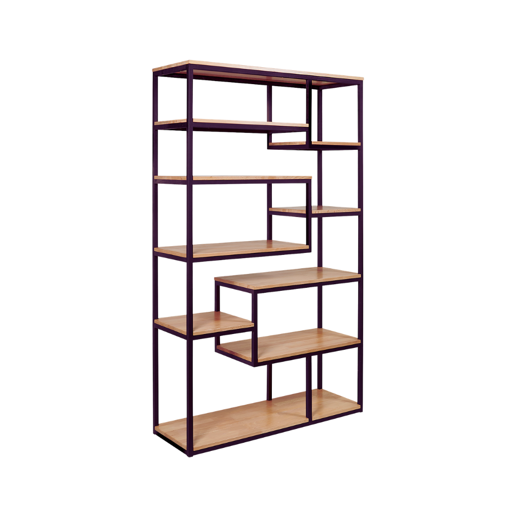 Etajeră metal și lemn Elin