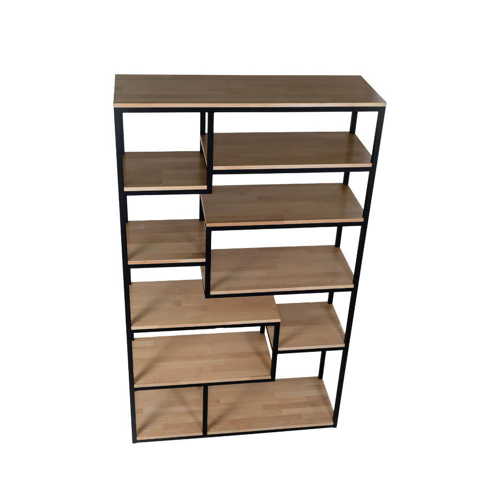 Etajeră metal și lemn Elin