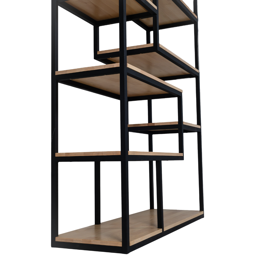 Etajeră metal și lemn Elin